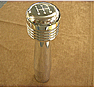 Chevy S-10 Five speed engraved shift knob with 6" handle shifter