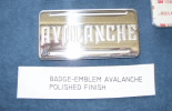Avalanche billet badge
