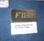 Ford F150 billet badge