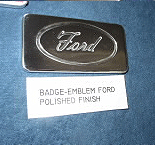 Ford Oval billet badge