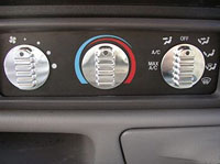 Ford Truck Billet A/C Knobs